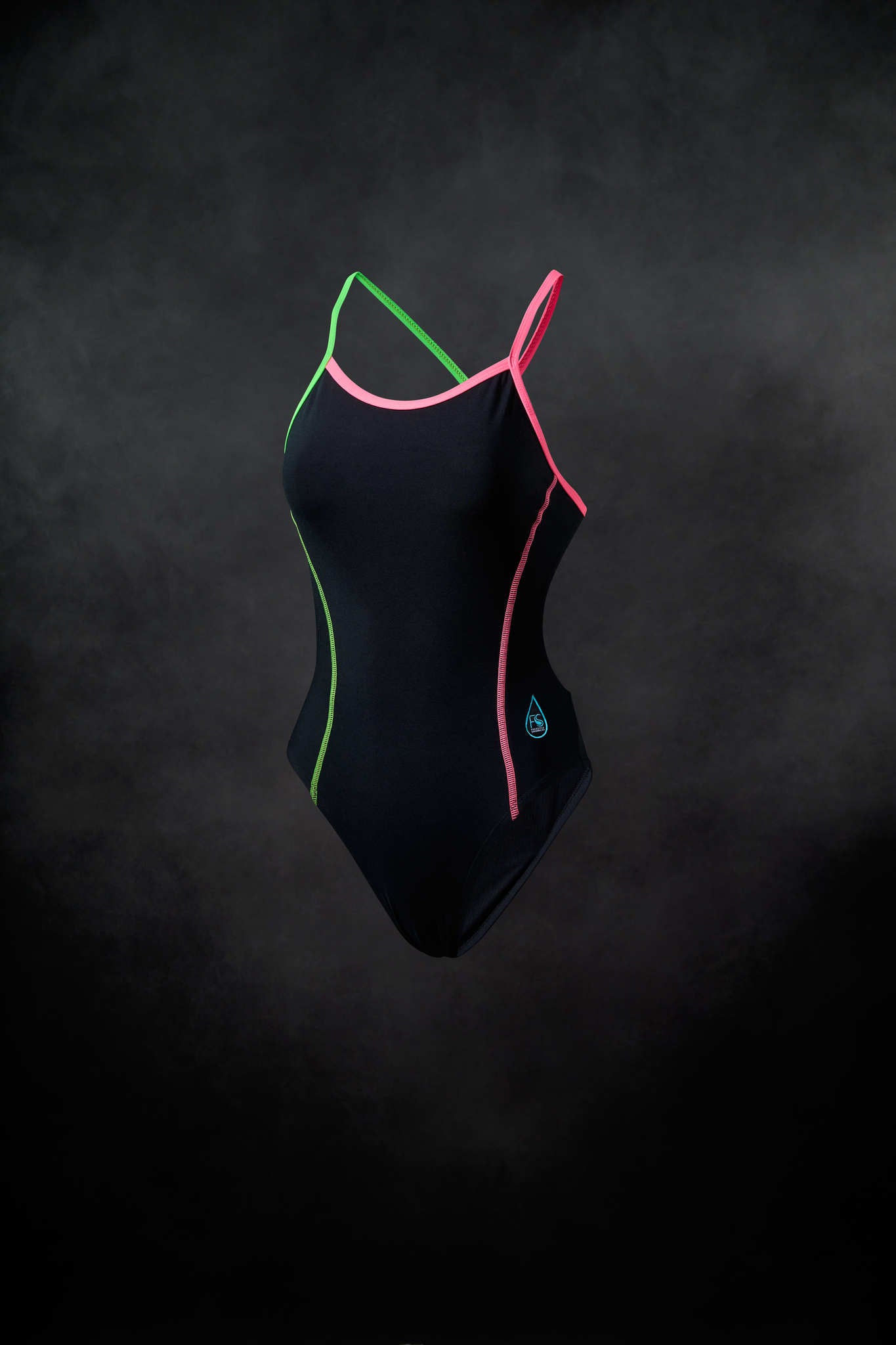 Ariel Flex Back Neon Contrast One Piece